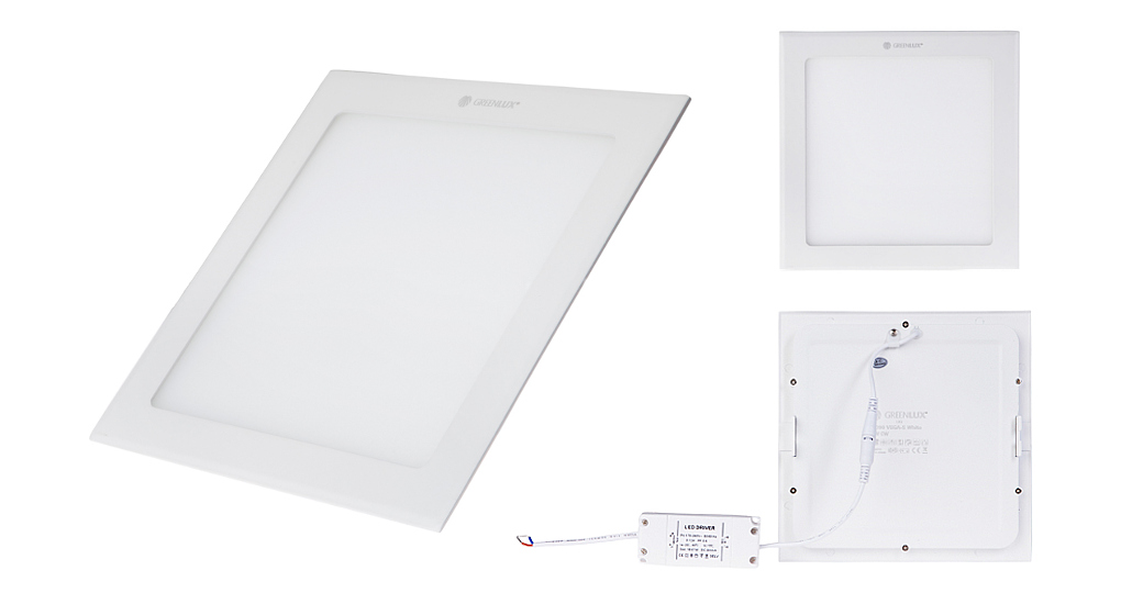 LED-Panel-Einbauleuchte 12W 18W SMD Downlight Unterputz Aufputz Spot